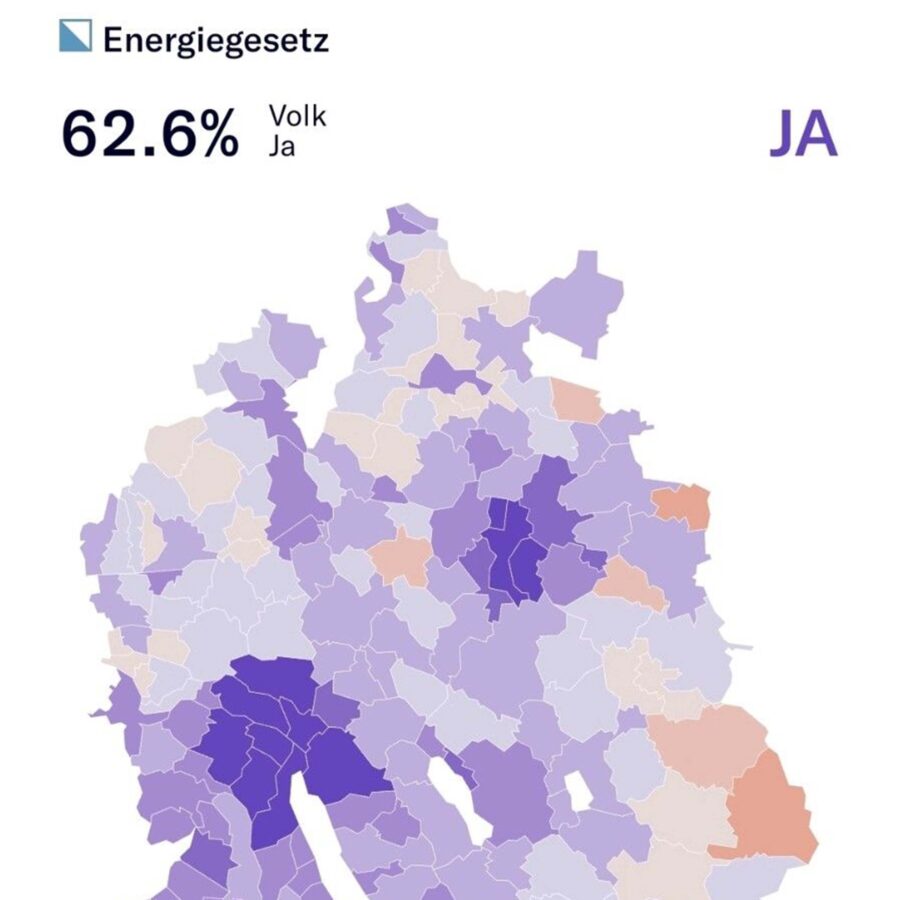 Zürich ist mit dem neuen Energiegesetz einen Schritt voraus
